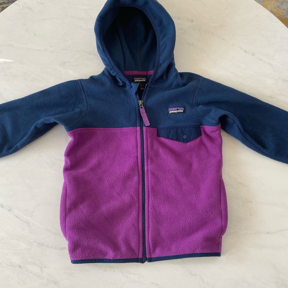 Toddler Girls Patagonia Fleece jacket - Picture 4 of 5